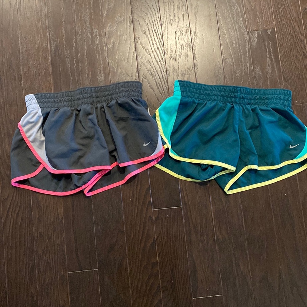 2 Nike athletic shorts Size M